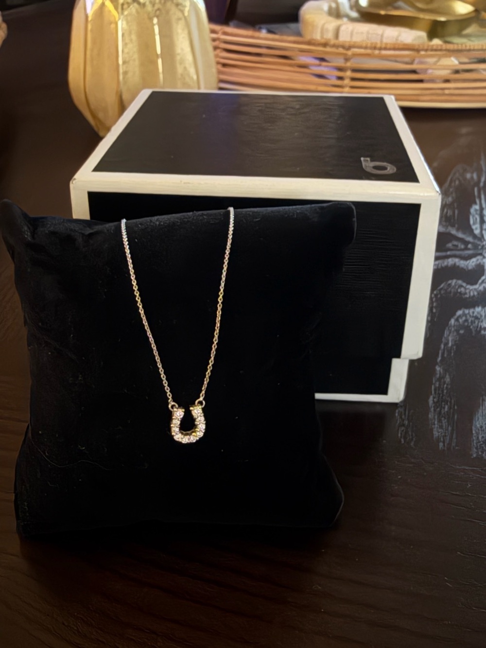 Roberto Coin Tiny Treasures Horseshoe Necklace